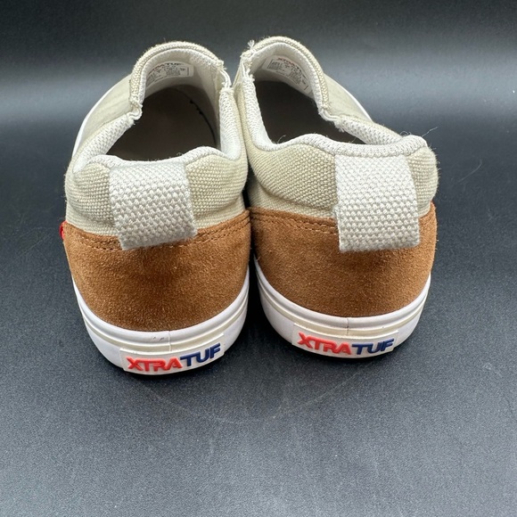 EUC Xtratuf Women's Canvas Sharkbyte Deck Shoe Cream Boat Shoes 8.5 - Picture 4 of 7